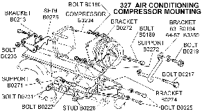 327 Compressor Mounting Diagram Thumbnail