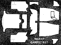 1965-67 Carpet Set Diagram Thumbnail