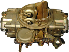 4-Barrel Holley Carburetor Photograph of a 4-barrel Holley Carburetor