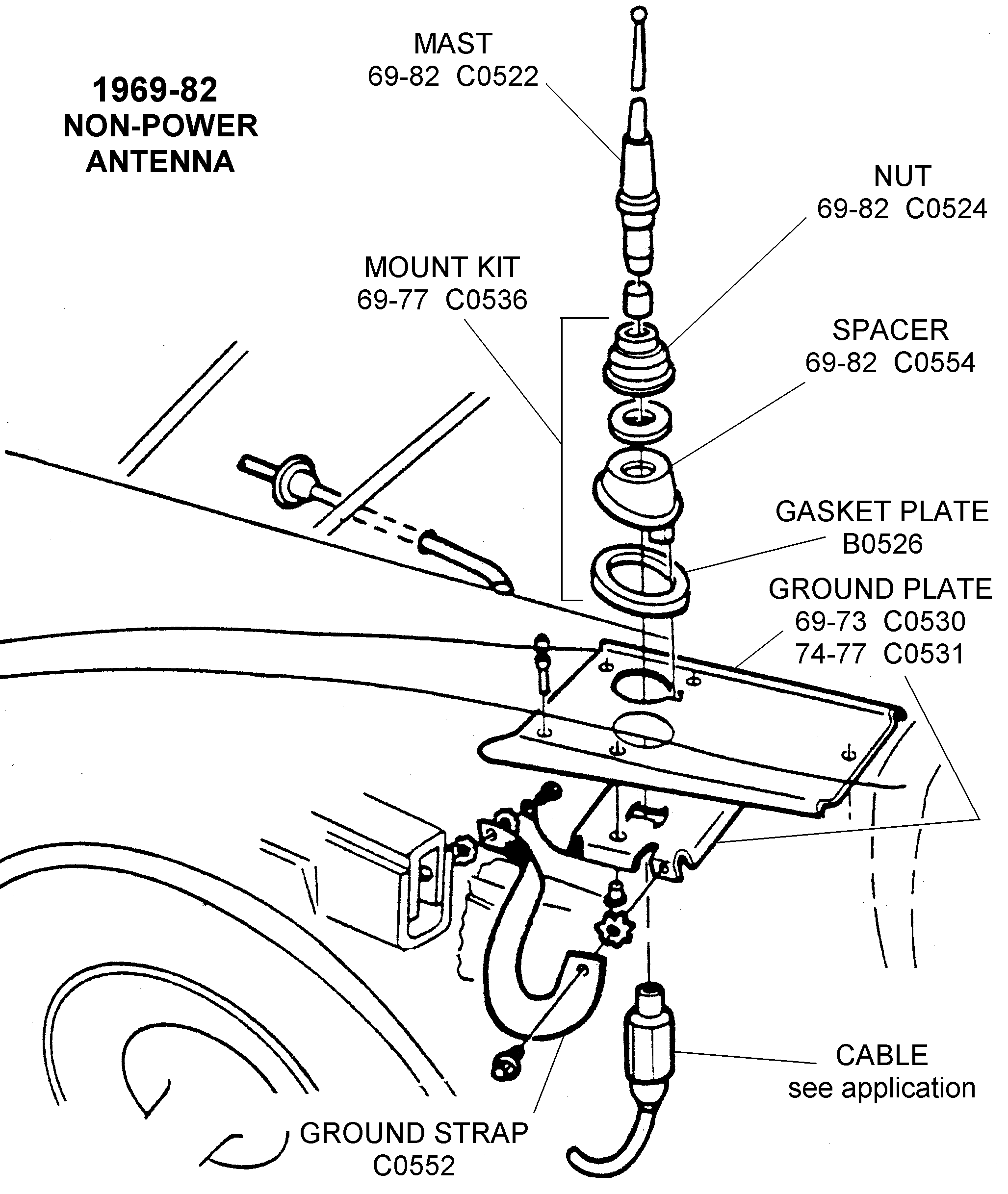 79 Corvette Antenna Wiring Diagram