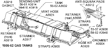 56-62 Gas Tank Diagram Thumbnail