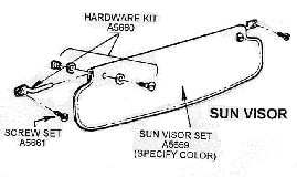 Sun Visor Diagram Thumbnail