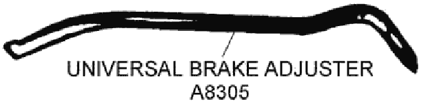 Universal Brake Adjuster Diagram Thumbnail