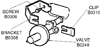 Valve and Bracket Diagram Thumbnail