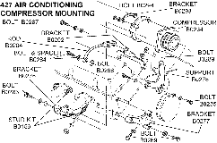 427 Compressor Mounting Diagram Thumbnail