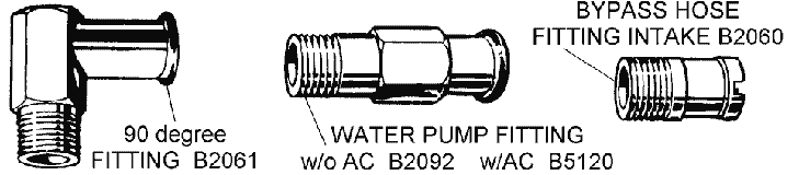 Fittings and Bypass Hose Diagram Thumbnail