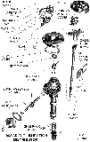 1963-65 Fuel Injection Distributor Diagram Thumbnail