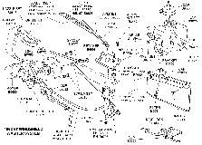 1963-67 Windshield Washer System Diagram Thumbnail