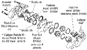 Caliper Rebuild Kit Diagram Thumbnail