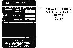 AC Compressor Decal Diagram Thumbnail