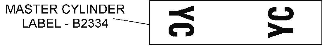 Master Cylinder Label Diagram Thumbnail