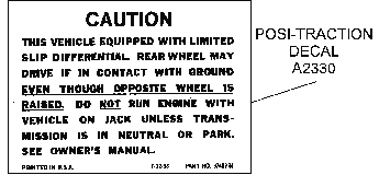 Posi-Traction Decal Diagram Thumbnail