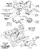 1978-81 L48 Air Cleaner Assembly Diagram Thumbnail