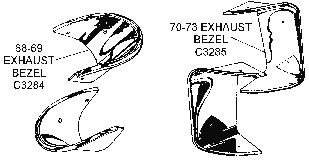 Exhaust Bezels Diagram Thumbnail