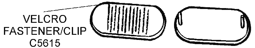 Velcro Fastener / Clip Diagram Thumbnail