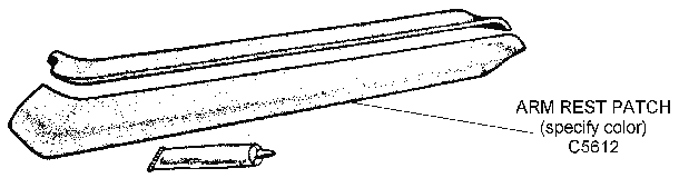 Arm Rest Patch Diagram Thumbnail