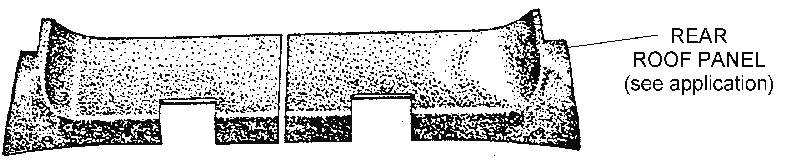 Rear Roof Panel Diagram Thumbnail