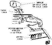 Exterior Mirror Detail Diagram Thumbnail