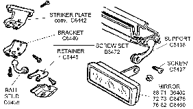 Interior Mirror Detail Diagram Thumbnail