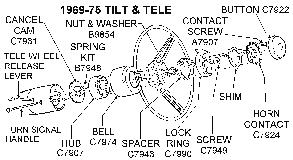 1968 Camaro Steering Wheel Assembly Diagram | Online Wiring Diagram