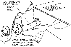 Rear Window Vent Drain Detail Diagram Thumbnail